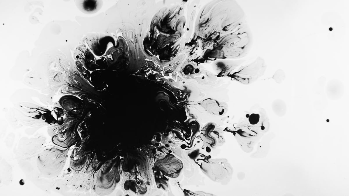 Dark abstract oil pattern